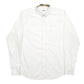 Mens White Burberry  Long Sleeve Shirt