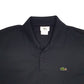 Mens Black Lacoste  Short Sleeve Polo Shirt