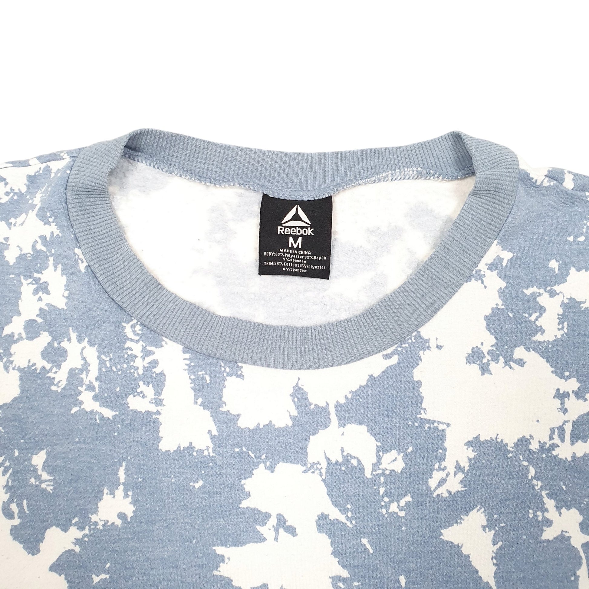 Womens Blue Reebok  Crewneck Jumper