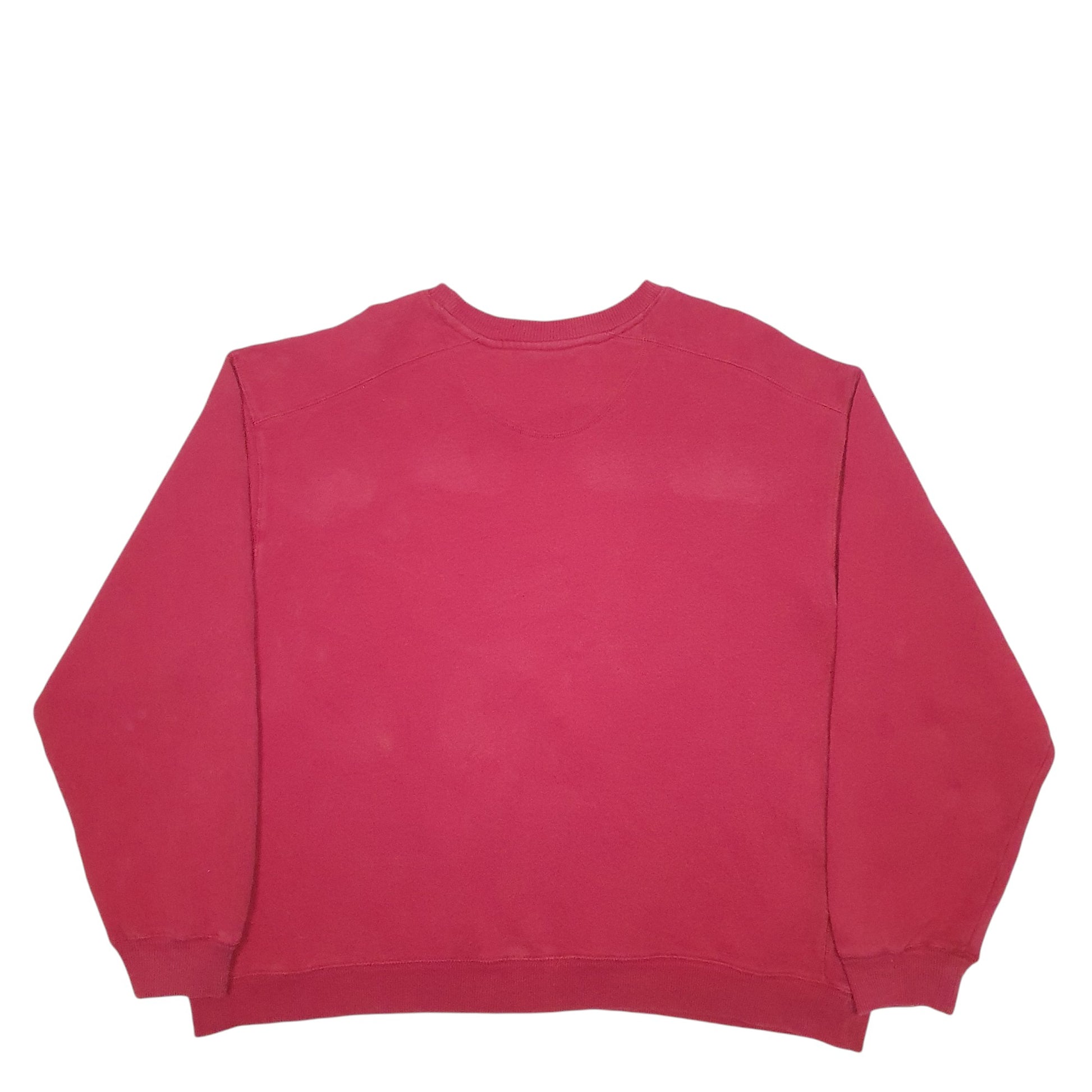 Mens Burgundy Starter  Crewneck Jumper