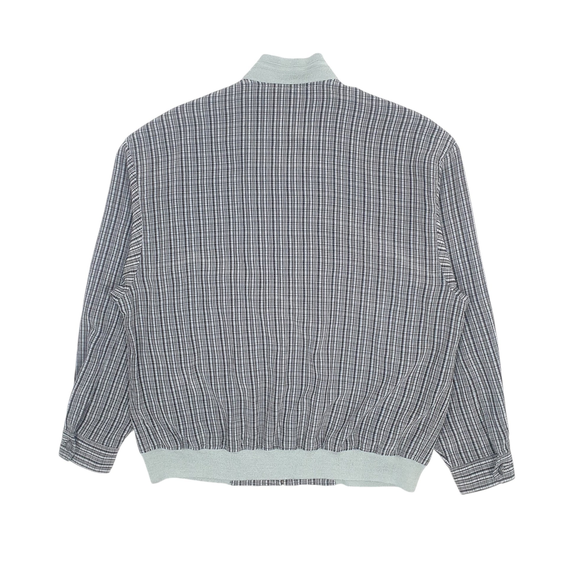 Mens Grey Yves Saint Laurent Bomber  Coat