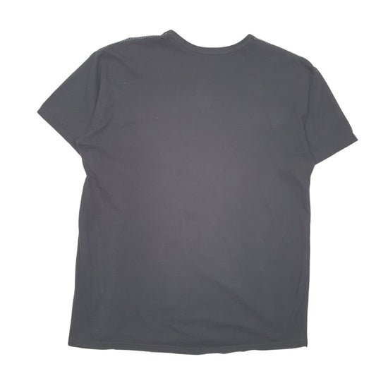 Mens Black Hugo Boss Spellout Short Sleeve T Shirt