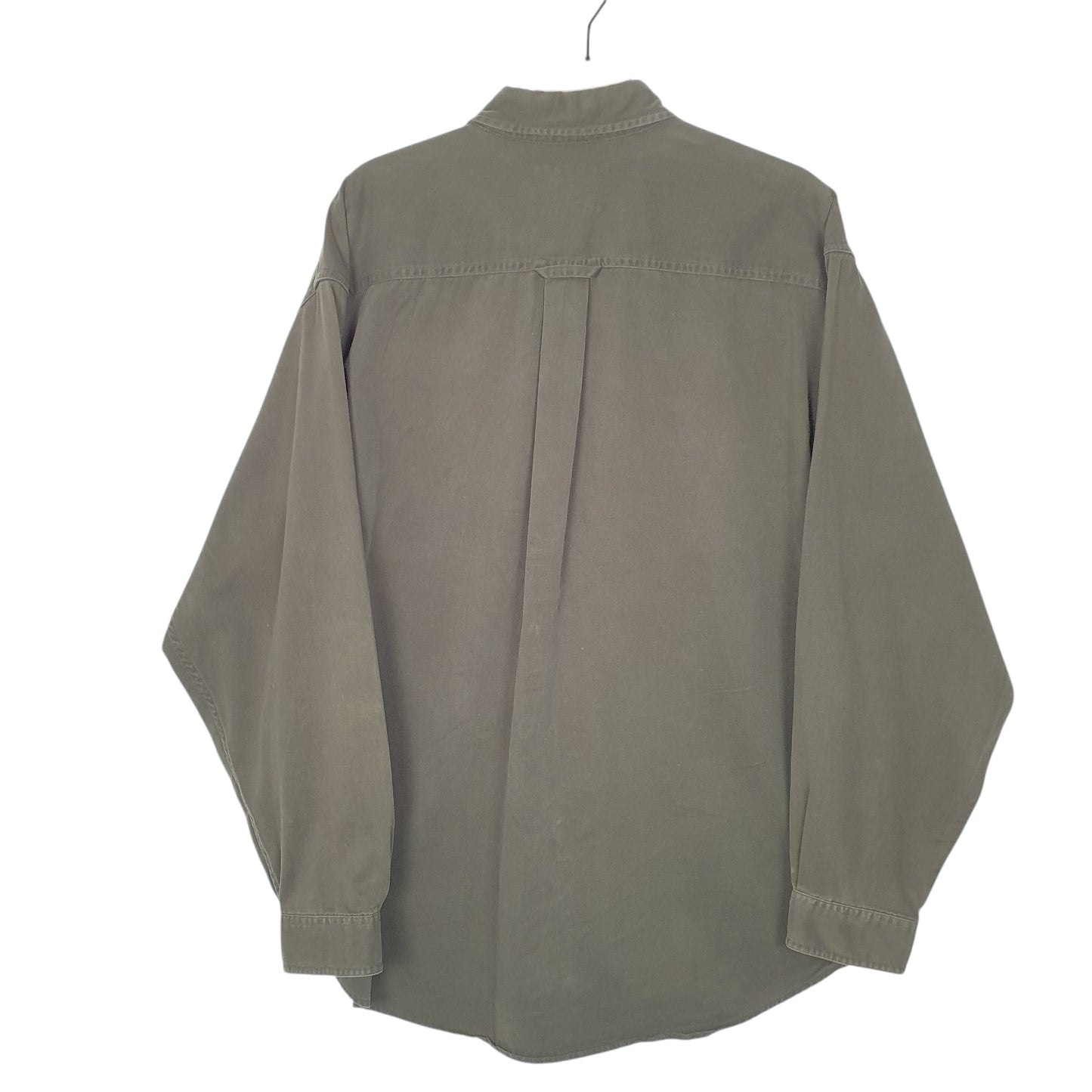 Mens Green Dockers  Long Sleeve Shirt