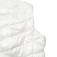 Womens Cream Nike Vest Goose  Coat