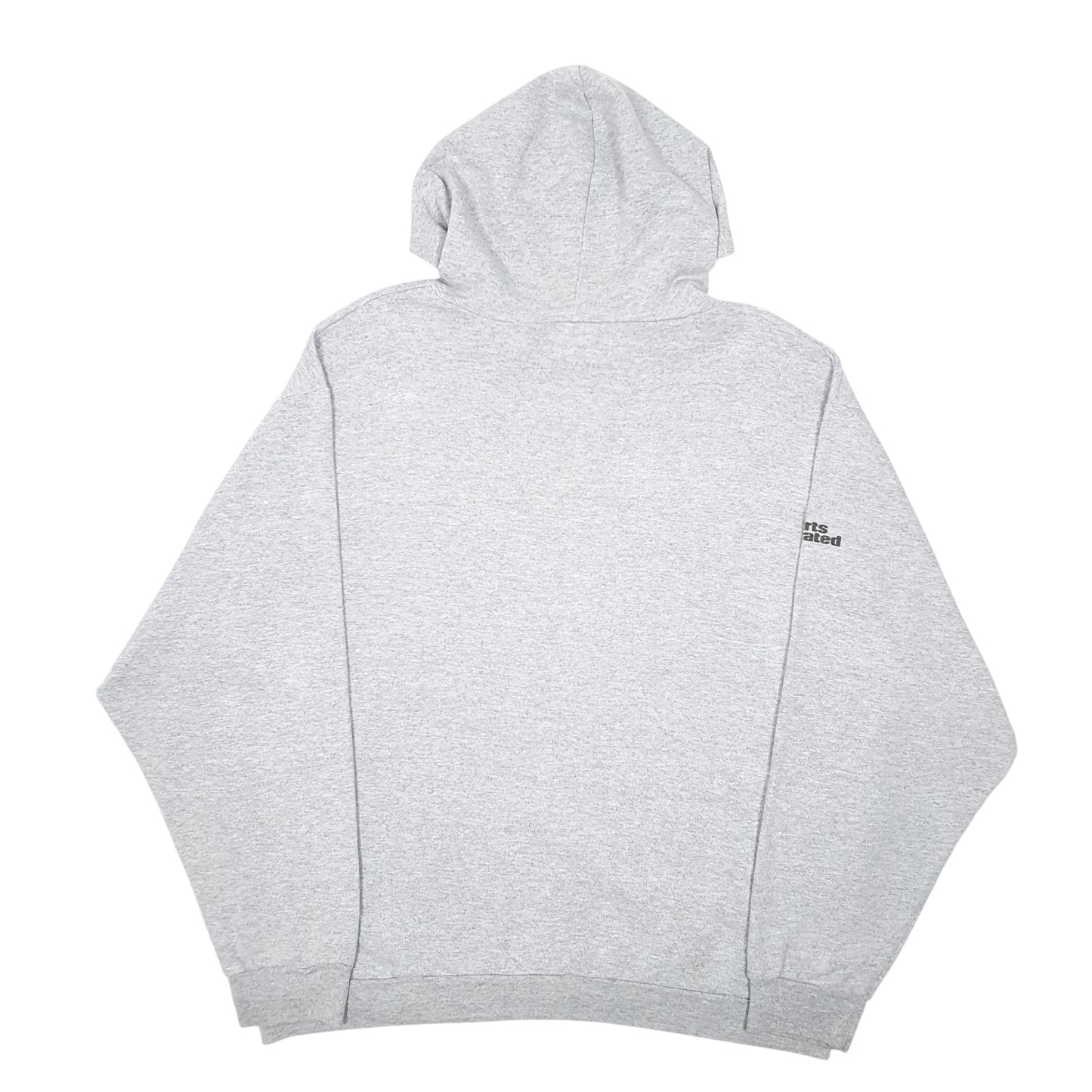 Mens Grey NFL Philadelphia Eagles American Football USA Spellout Hoodie Jumper