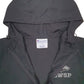 Mens Black Champion UWSP Spellout  Coat