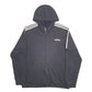 Mens Black Adidas  Full Zip Jumper