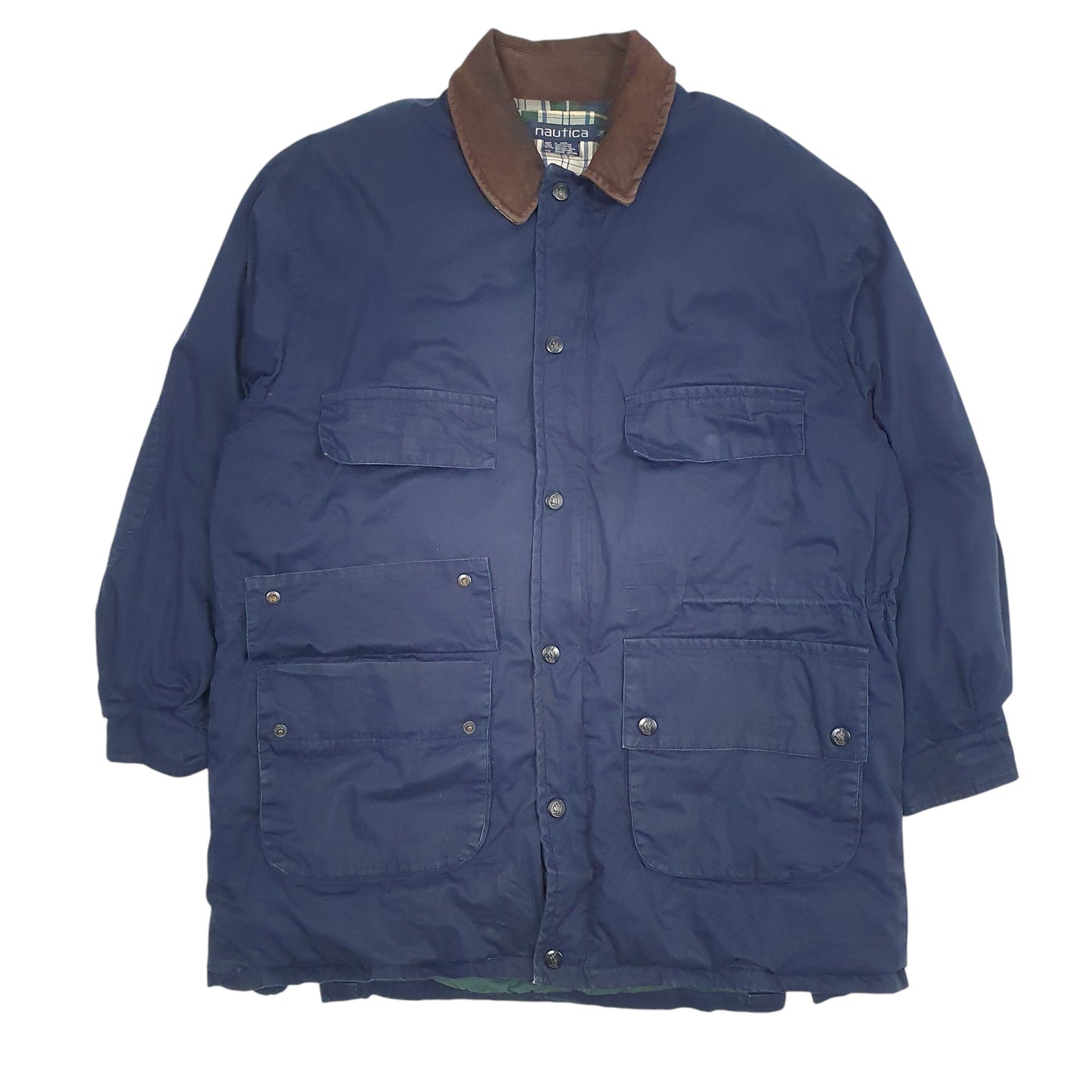 Mens Navy Nautica   Coat