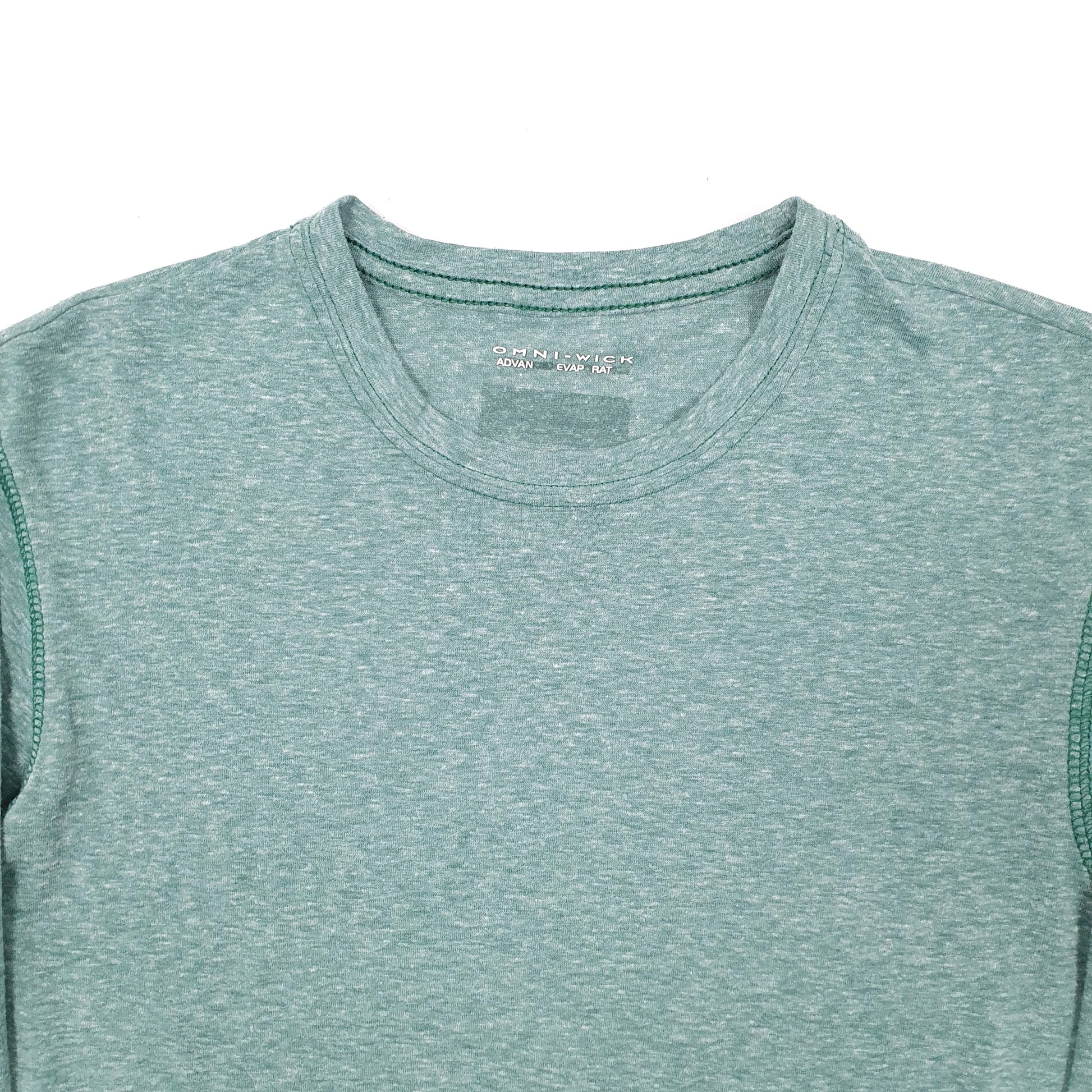 Mens Green Columbia Sportswear Omni Shield Performance Baselayer Long Sleeve T Shirt