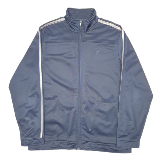 Mens Navy Starter Active Track Top Full Zip Jumper