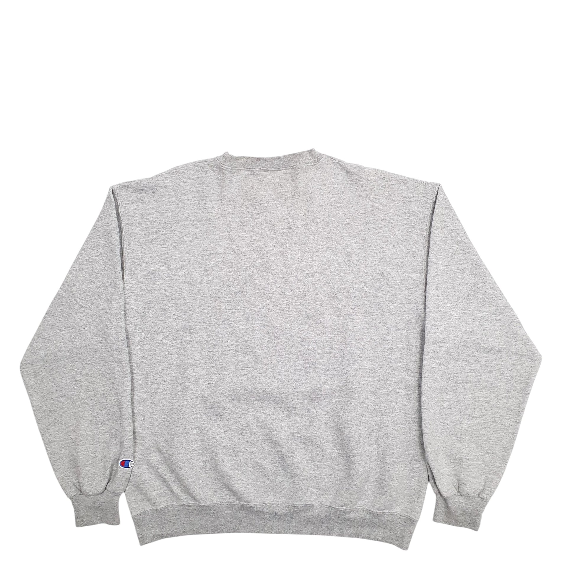 Womens Grey Champion Delaware Spellout Crewneck Jumper