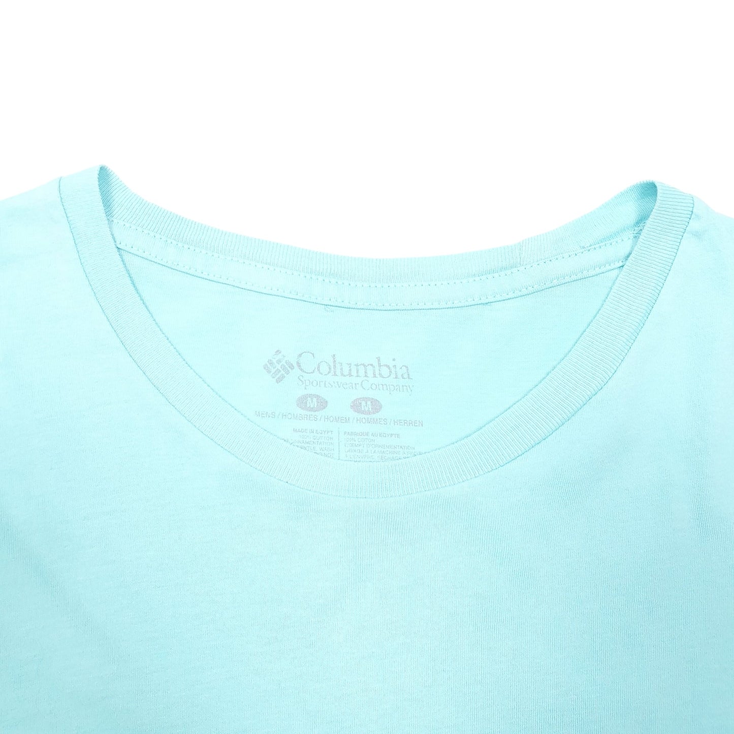 Mens Turquoise Columbia Sportswear PFG Performance Fishing Gear Short Sleeve T Shirt