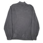 Mens Grey Nautica Knitwear Quarter Zip Jumper