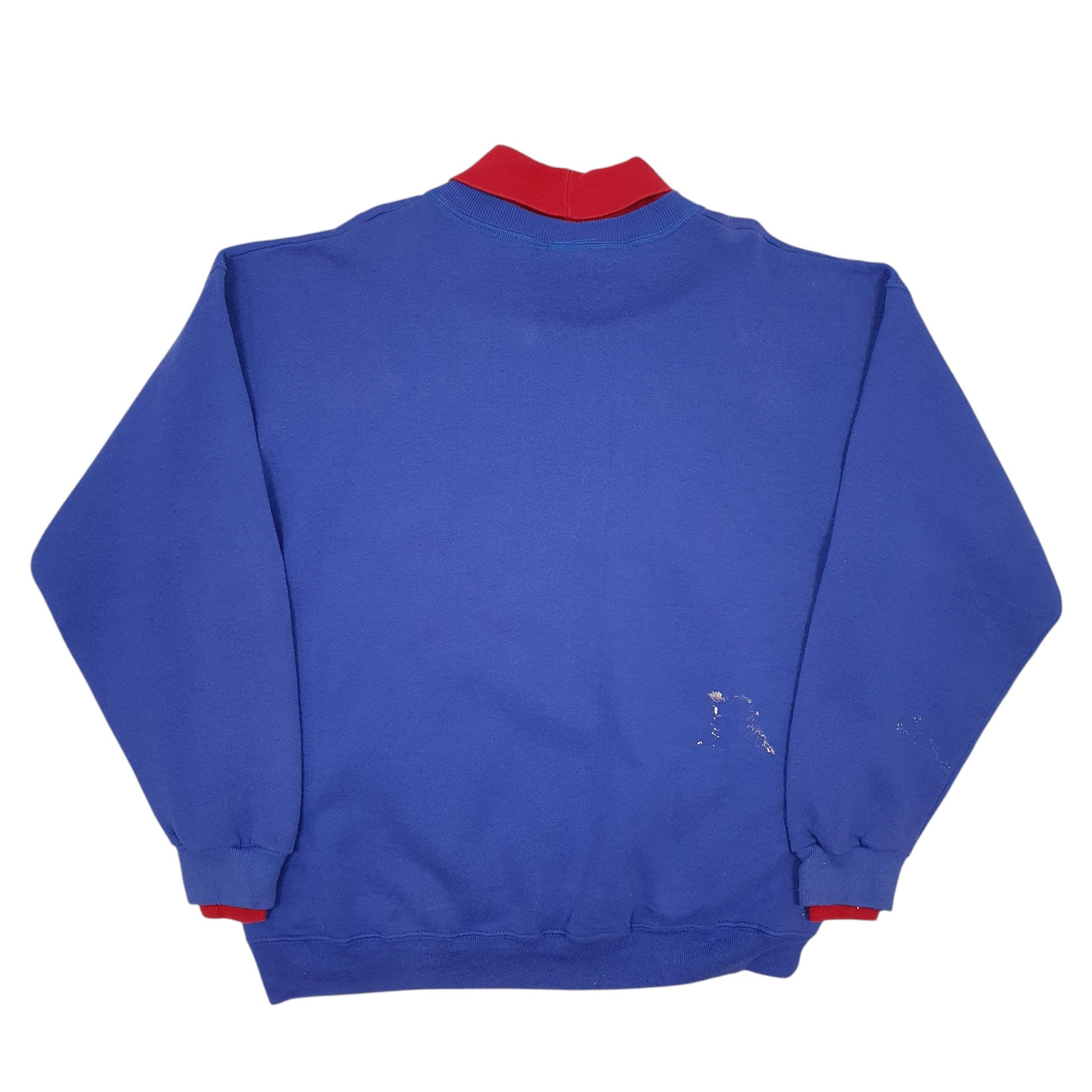 Mens Blue League Leader New Jersey Nets Crewneck Jumper