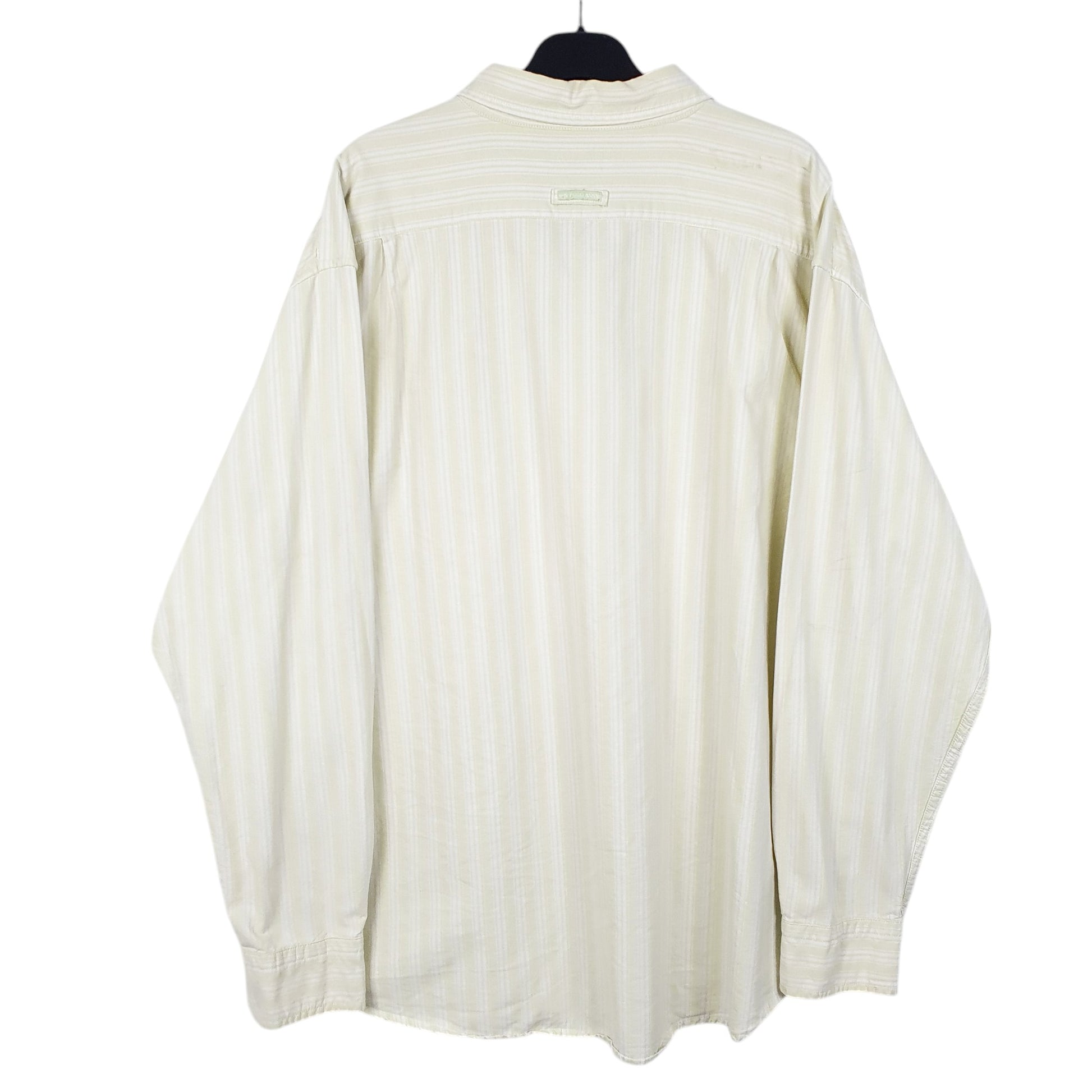Mens Cream U.S. Polo Assn.  Long Sleeve Shirt