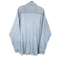 Mens Blue Levis Denim Jeans Overshirt Shacket Loose Fit Long Sleeve Shirt
