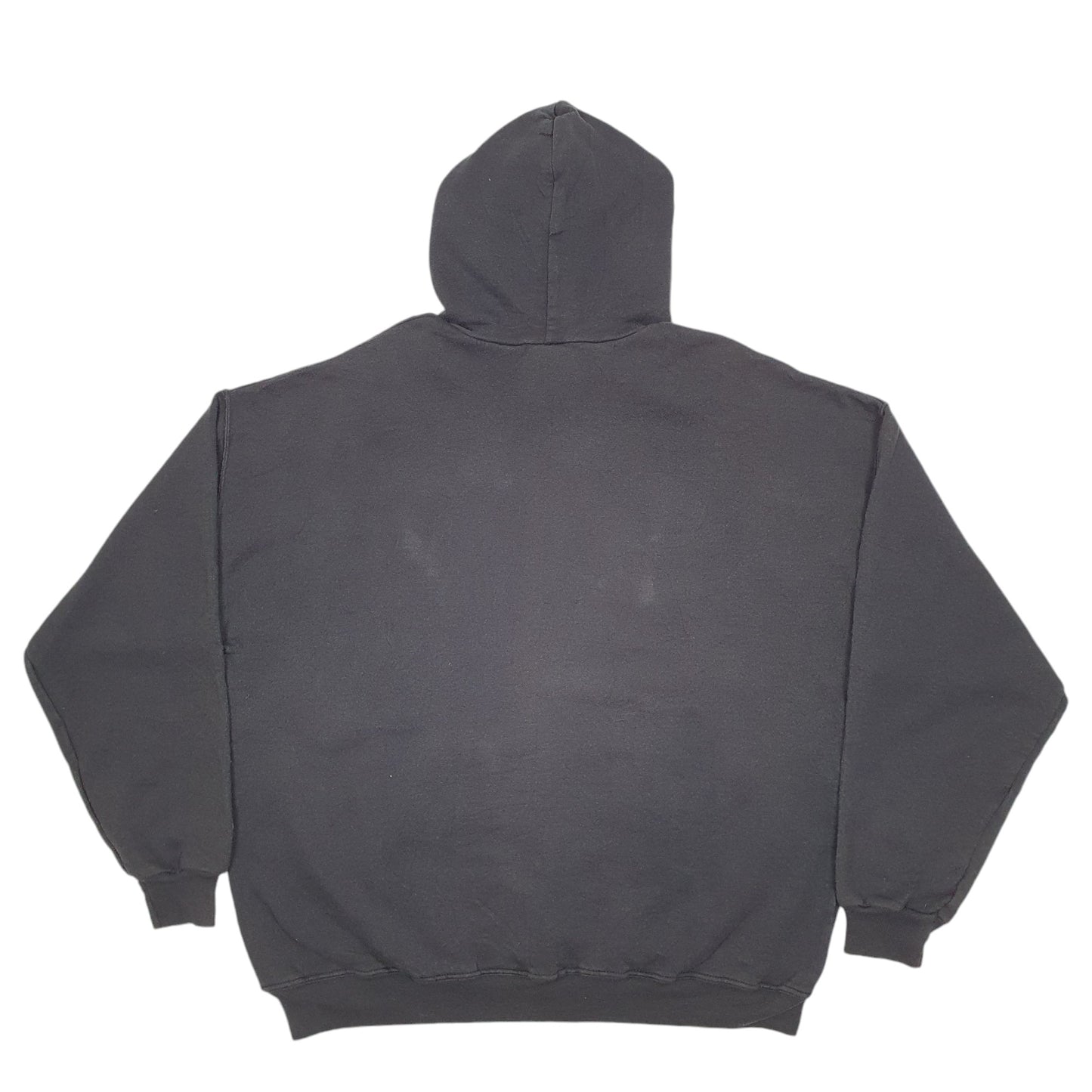Mens Black Champion Spellout Hoodie Jumper