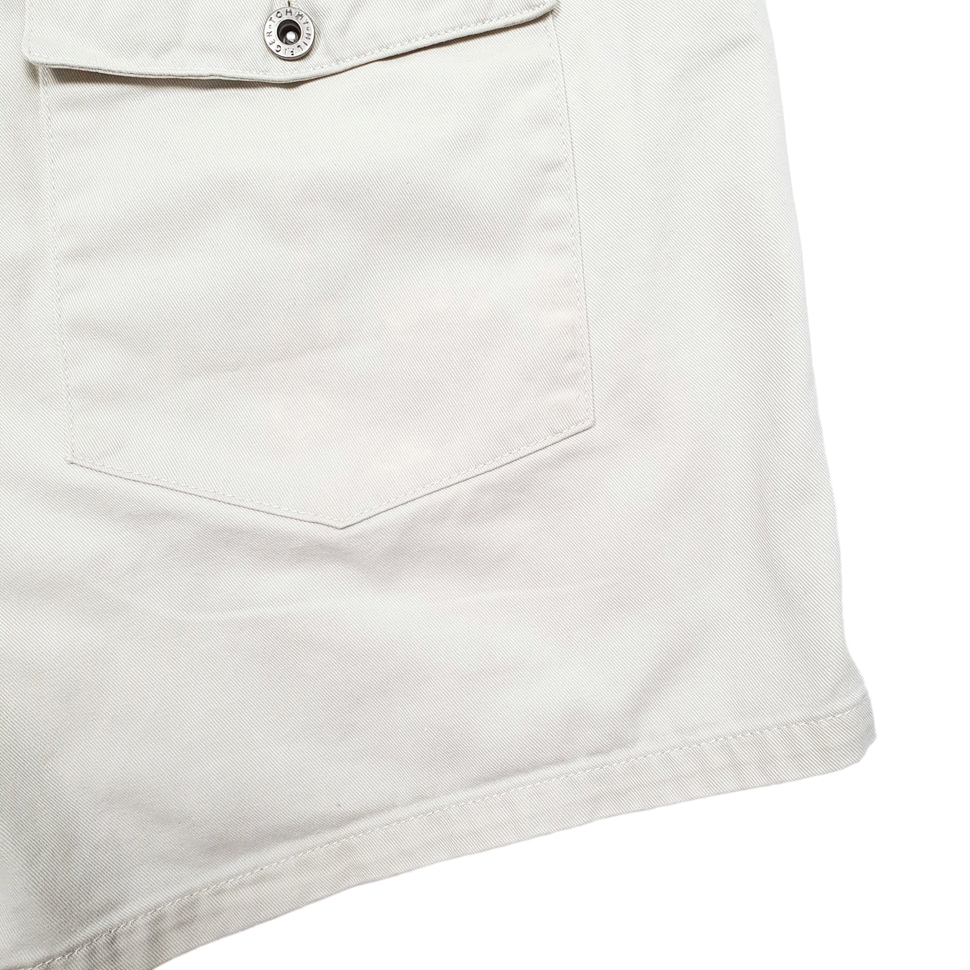 Womens Beige Tommy Hilfiger  Chino Shorts