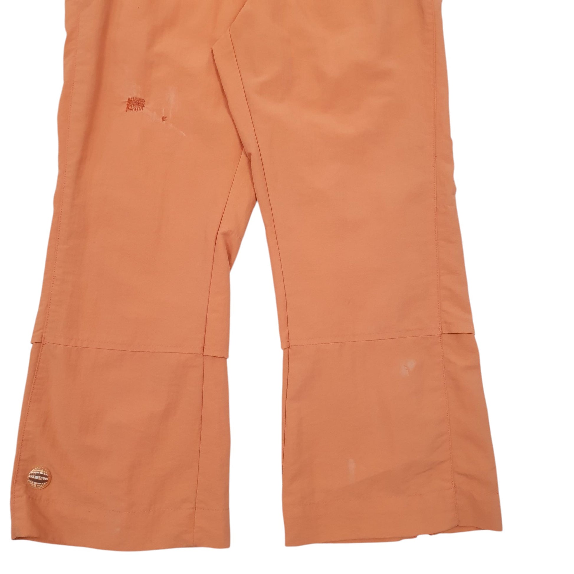 Womens Orange Adidas Vintage Jogger Trousers