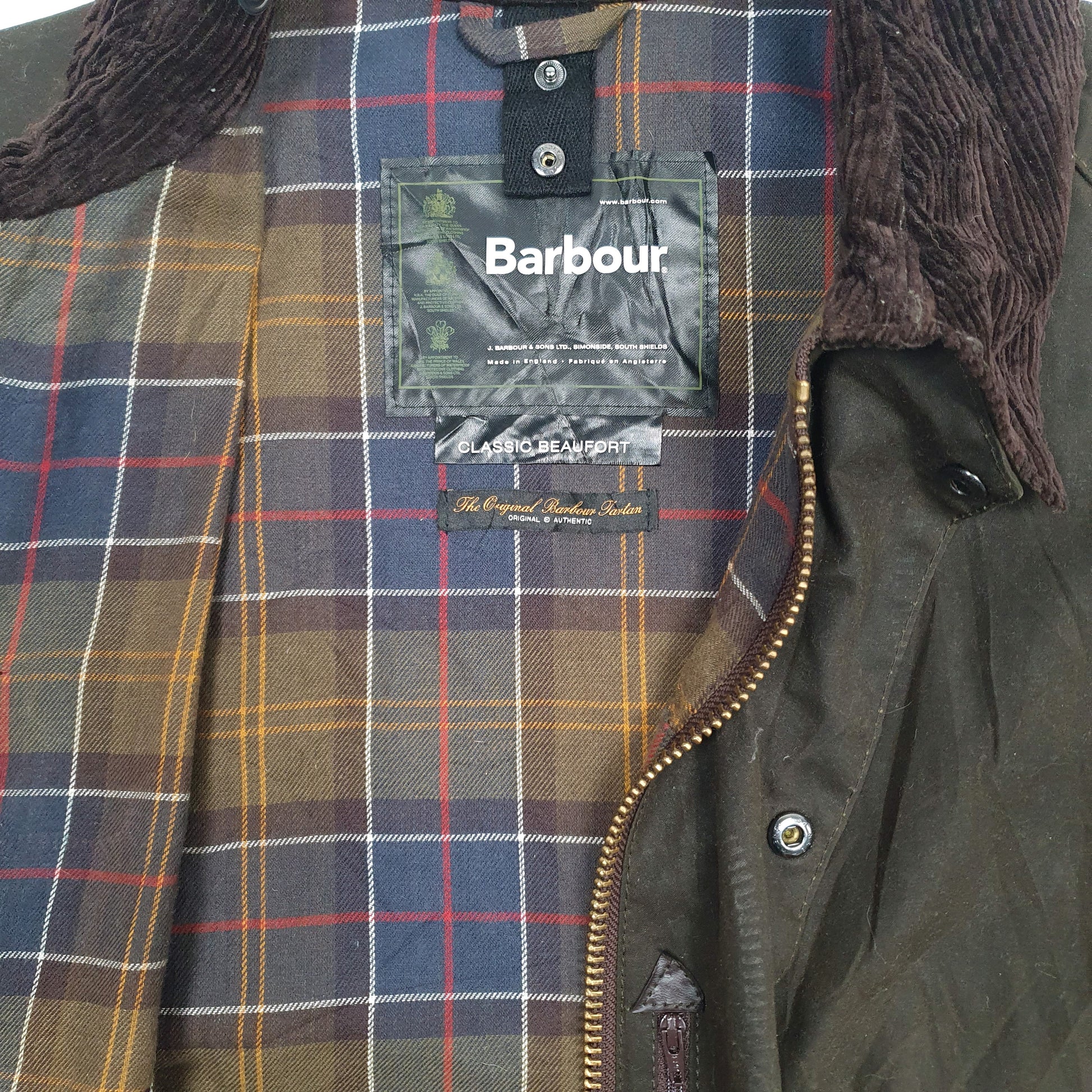 Mens Brown Barbour Beaufort  Coat