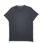 Mens Black Tommy Hilfiger  Short Sleeve T Shirt