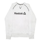 Womens White Reebok  Crewneck Jumper