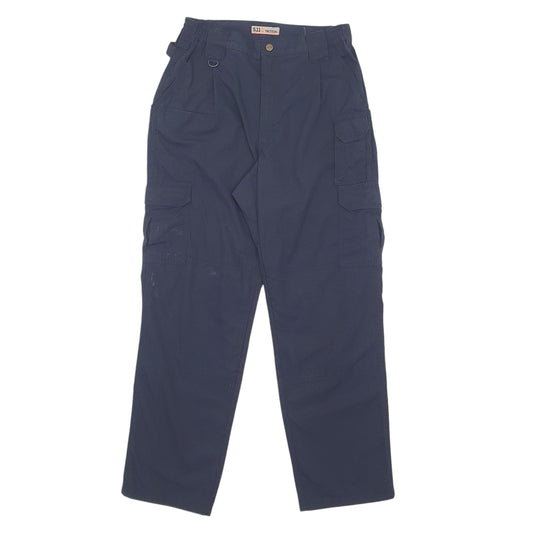 Mens Navy 5.11 Tactical Workwear Cargo Trousers