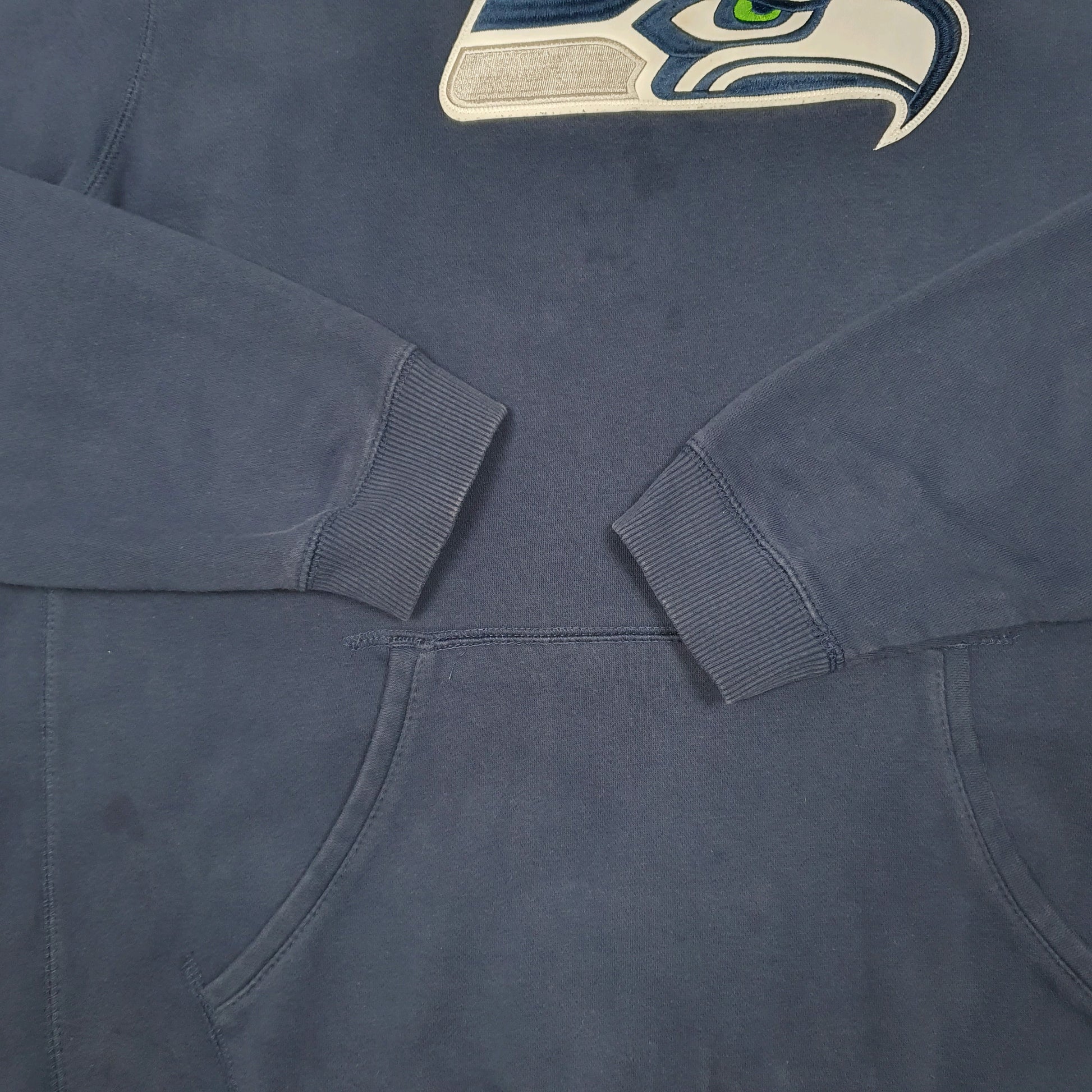 Mens Navy NFL Seattle Seahawks Football USA Hoodie Jumper