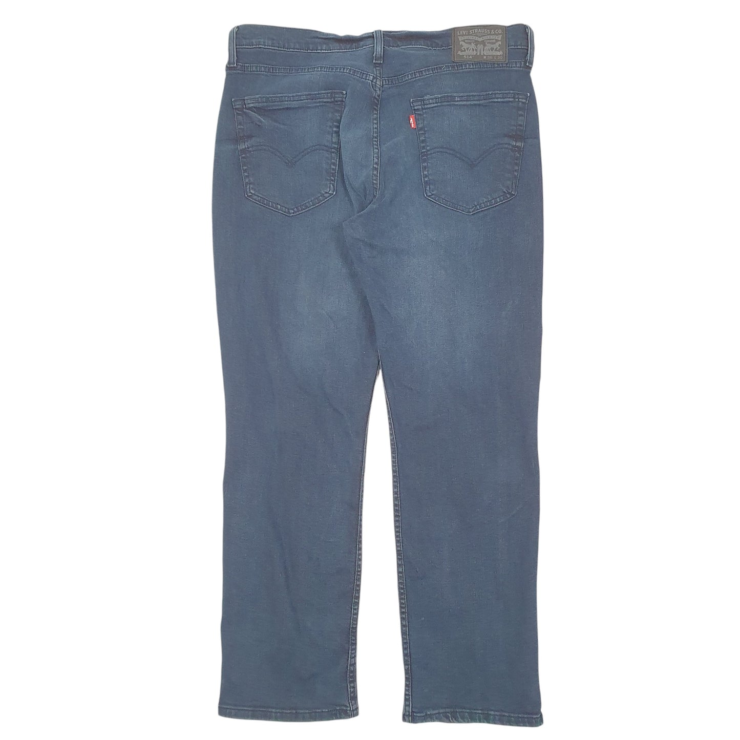 Mens Navy Levis Stretch 514 JeansW36 L30