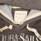 Mens Grey Quba & Co  Hoodie Jumper