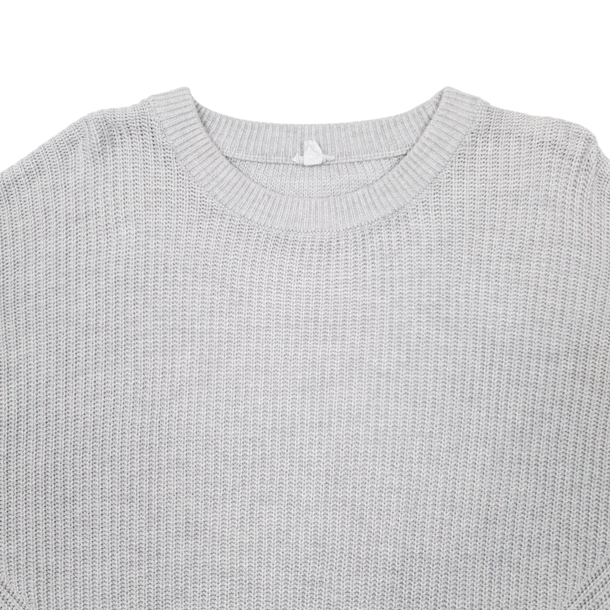 Mens Grey Garage  Crewneck Jumper