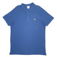 Mens Blue Lacoste  Short Sleeve Polo Shirt