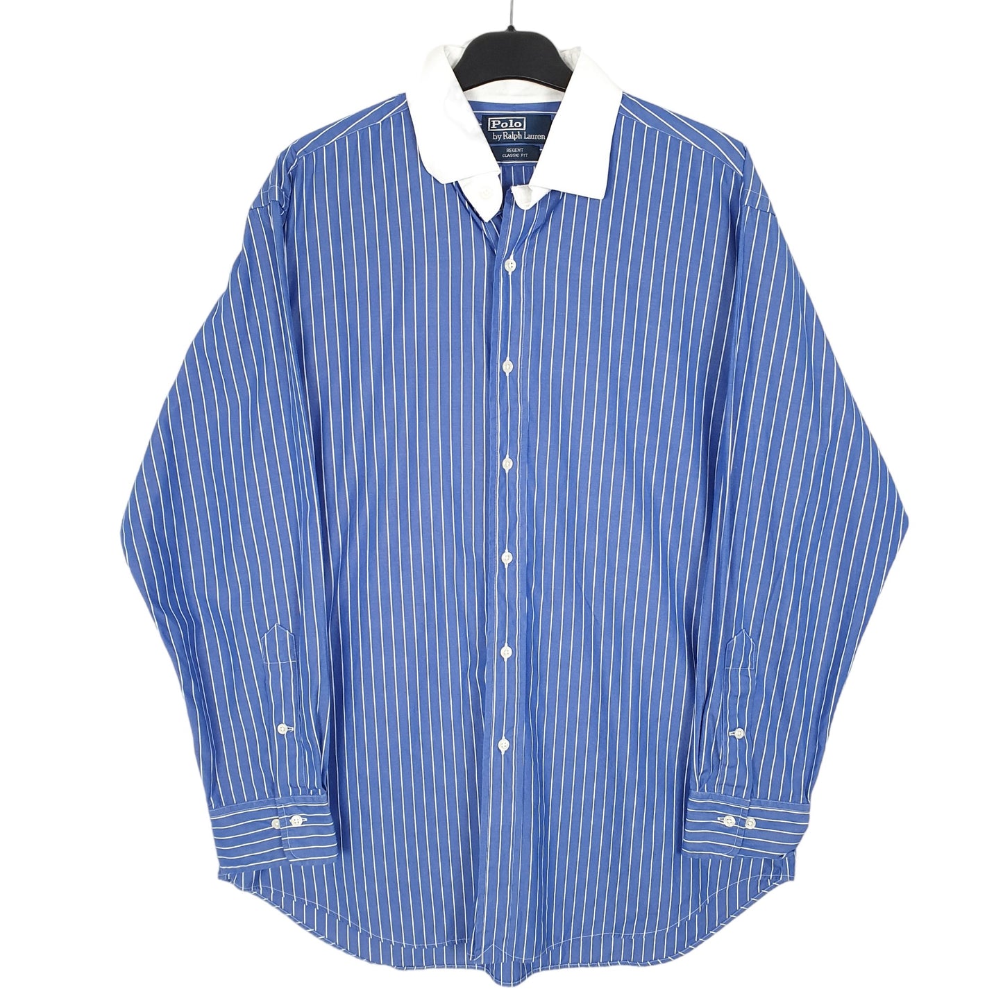 Mens Blue Polo Ralph Lauren Regent Long Sleeve Shirt