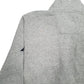 Mens Grey Nautica Spellout Full Zip Jumper
