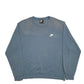 Mens Blue Nike  Crewneck Jumper