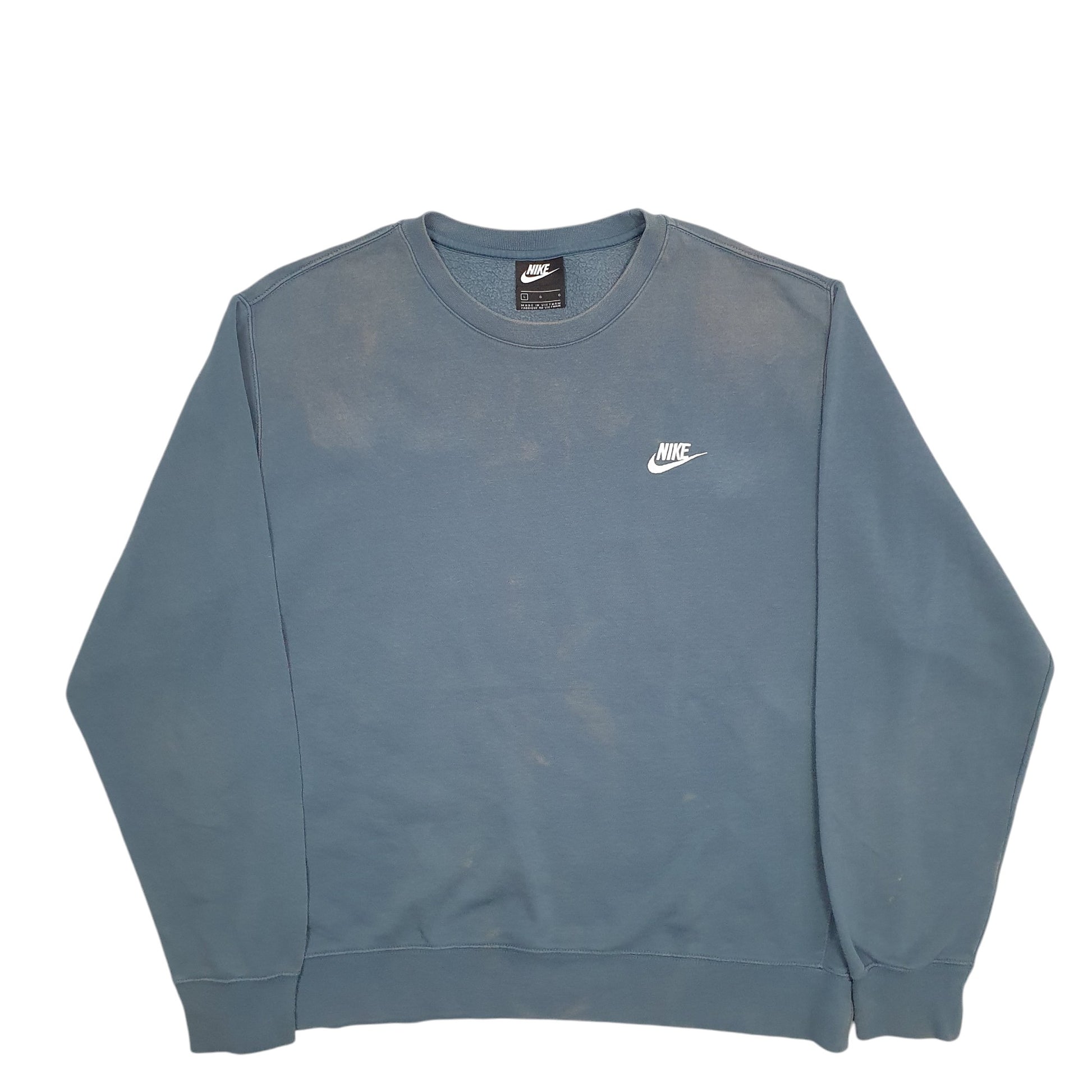 Mens Blue Nike  Crewneck Jumper
