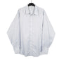 Mens Blue Burberry London Made In USA Long Sleeve Shirt