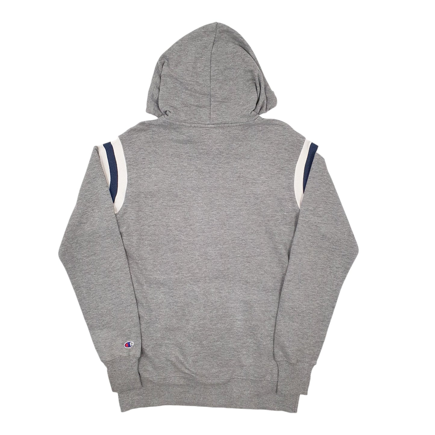 Mens Grey Champion Deca Hoodie Jumper