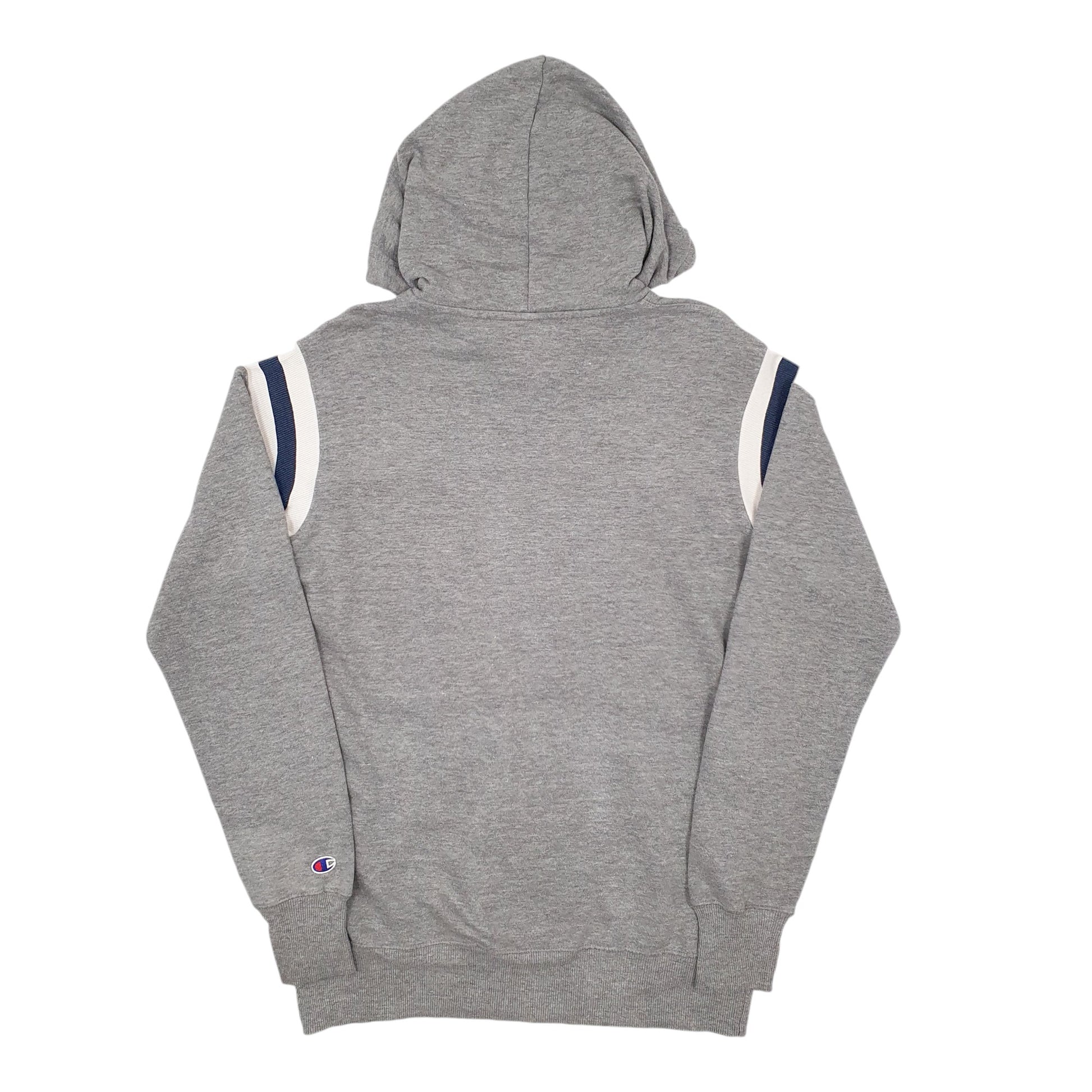Mens Grey Champion Deca Hoodie Jumper