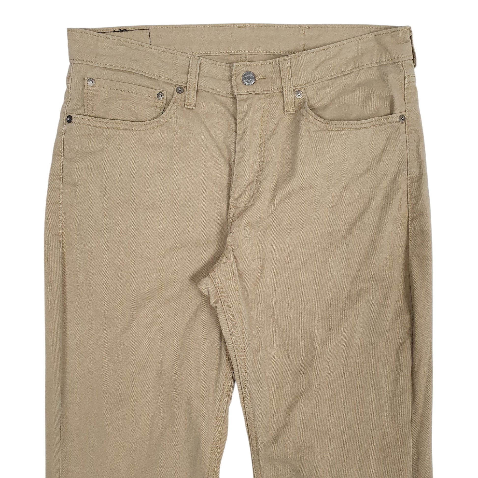 Mens Beige Levis Commuter Cycling 511 JeansW34 L34