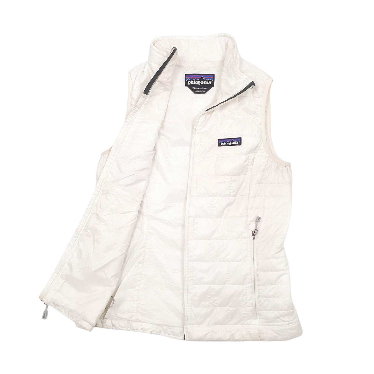 Womens White Patagonia   Coat