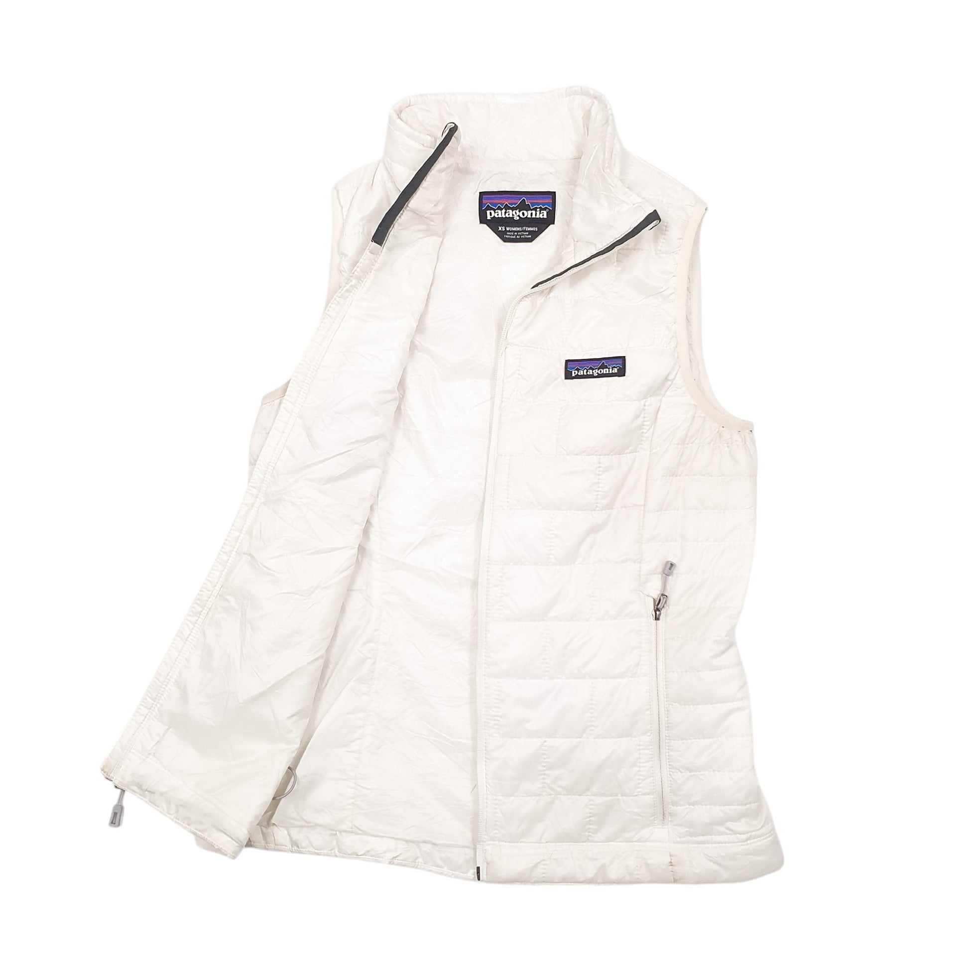 Womens White Patagonia   Coat