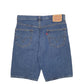 Mens Blue Levis Denim Jeans Jorts 505 Denim Shorts