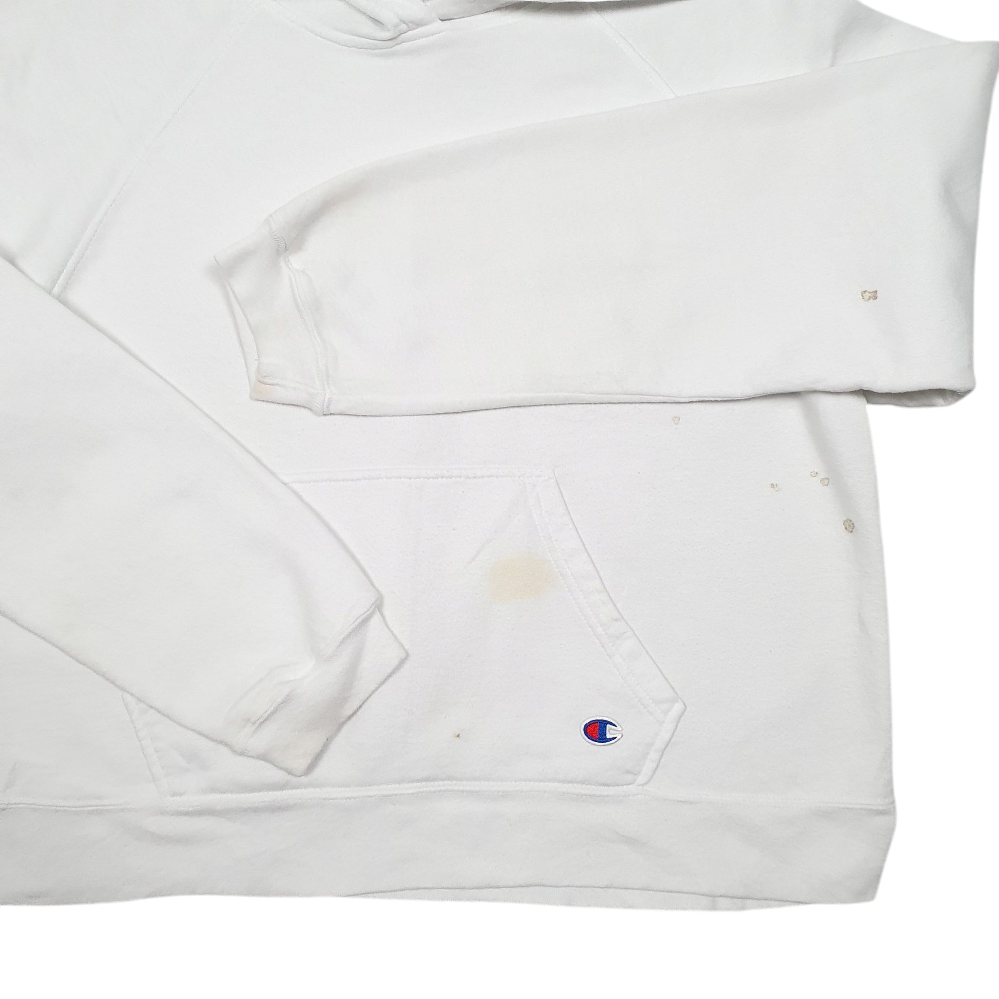 Womens White Champion  Hoodie Jumper