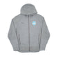 Mens Grey Puma Charlotte Soccer Academy Full Zip Jumper