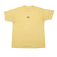 Mens Yellow Unbranded Single Stitch Vintage 90s Short Sleeve T Shirt