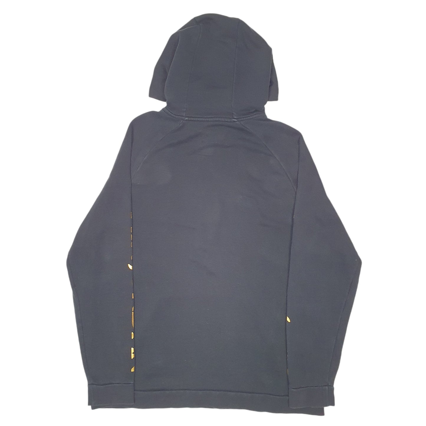 Mens Black Nike Air Jordan Spellout Hoodie Jumper