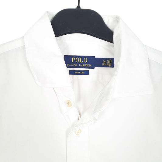 Mens White Ralph Lauren  Long Sleeve Shirt