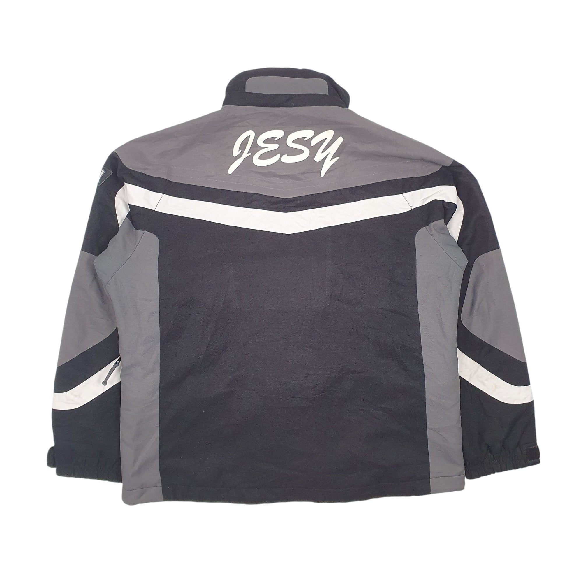 Mens Black Emotional Quality Biker  Coat