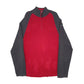 Mens Red Nautica Knit Quarter Zip Jumper